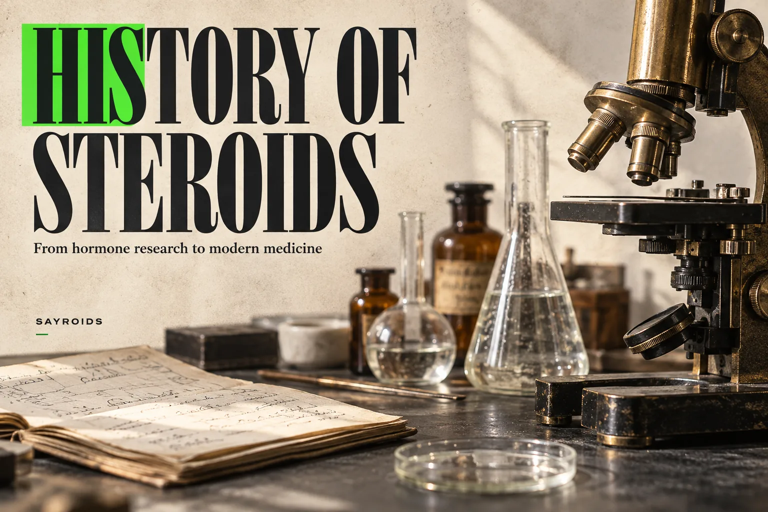 History of Steroids: Discovery, Medicine and Sport